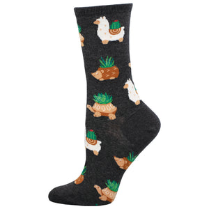 Ladies Succulent Pottery Socks