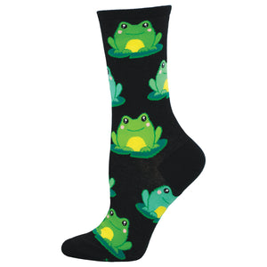 Ladies Friendly Frogs Socks