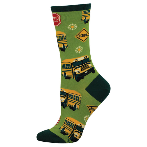 Ladies School Bus Socks