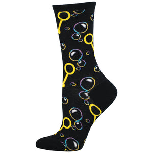 Ladies Blowing Bubbles Socks