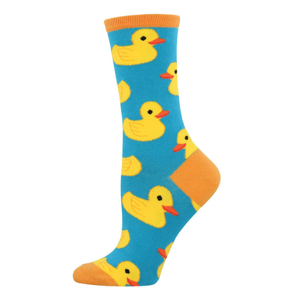 Ladies Rubber Ducky Socks