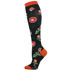Ladies - Knee High - Crawling Flowers