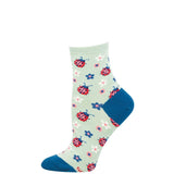 Ladies - Cotton Mini Crew - Luck Be My Lady