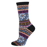 Ladies Comfortable In The Garden Sweater Socks