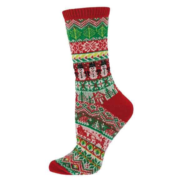 Ladies Tis The Season Sweater Socks