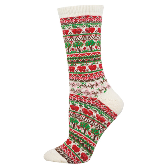 Ladies - Apple Trees - Sweater Socks