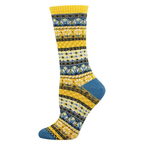 Ladies - Honey Bees - Sweater Socks