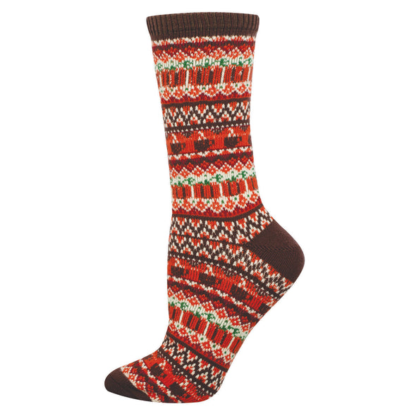 Ladies - Pumpkin Spice Is Nice - Sweater Socks