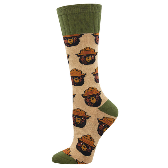 Ladies Outlands Smokey Bear Socks