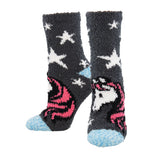 Ladies Warm & Cozy Unicorn Dreams Socks