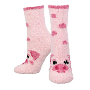 Ladies Warm & Cozy This Little Piggy Socks