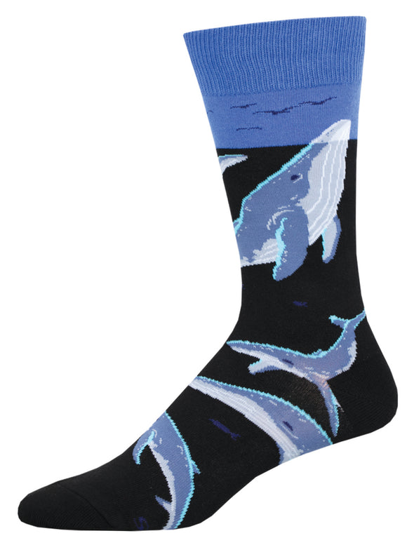 Men's Whale Watching Socks