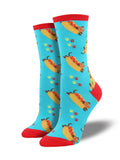 Ladies Wiener Dog Socks