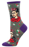 Ladies Kahlo Portrait Socks