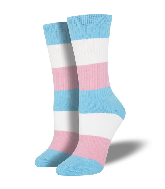 Trans Pride Socks