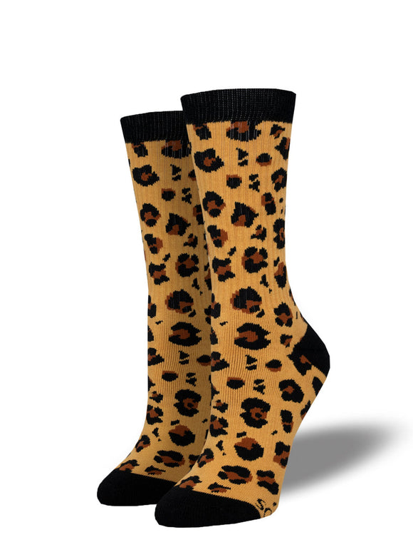 Unisex Leopard Athletic Socks