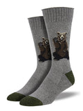 Outlands Recycled Cotton Friendly Bear Socks