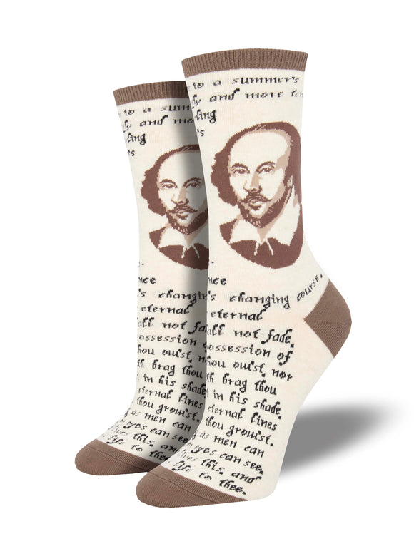 Ladies Shakespeare Sonnet Socks