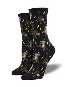 Ladies Going Bananas Socks