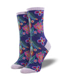 Ladies Laurel Burch Alyssa Floral Socks