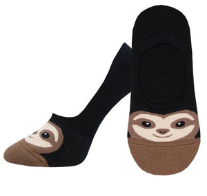 Ladies Sloth Liner Socks