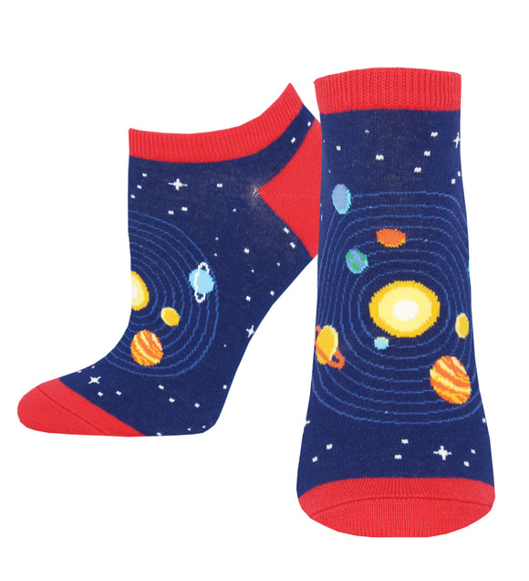 Ladies All Systems Go Ped Socks