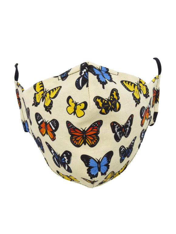 One Size Majestic Butterflies Mask
